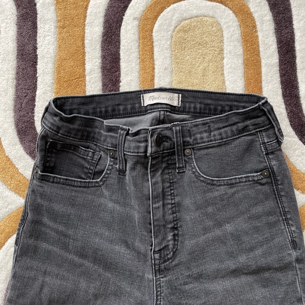 Madewell 9” high rise skinny
